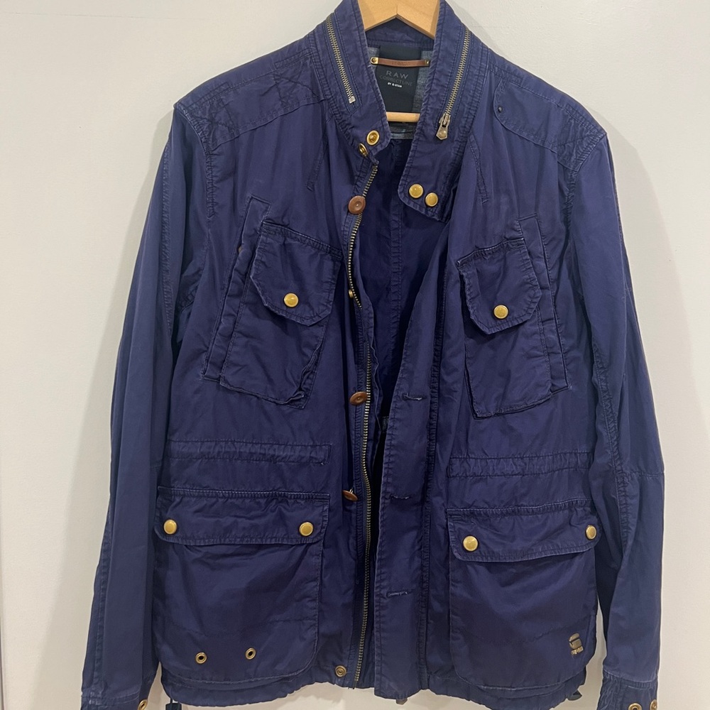RAW by G Star Blue Jacket Men’s L